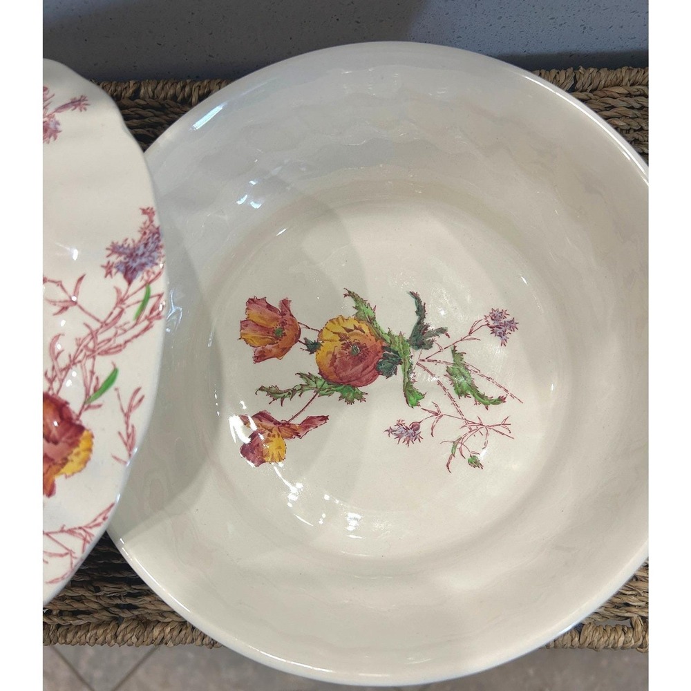 Royal Doulton Sherborne D5915 Covered Vegetable Tureen Footed Casserole Floral - Picture 8 of 15